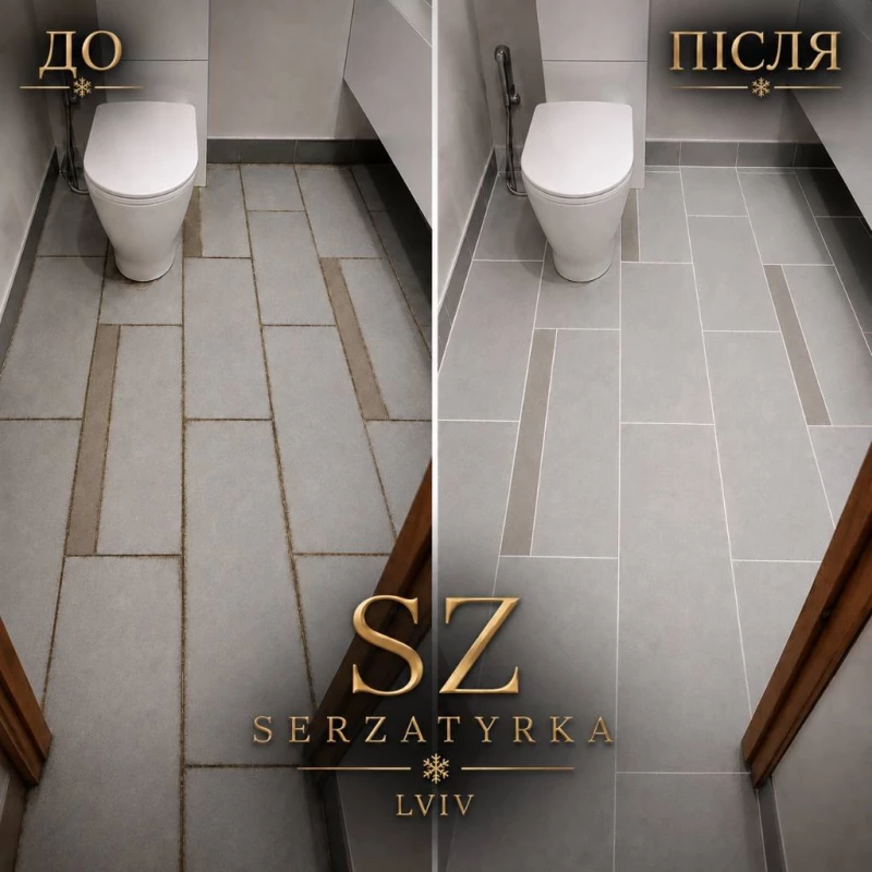 Затирка швів плитки Львів | SERZATYRKA, Львів — 9/12